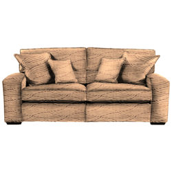 Duresta Trinity Medium Sofa Placid Moonlight